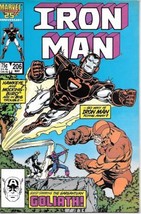 Iron Man Comic Book #206 Marvel Comics 1986 Very FINE/NEAR Mint New Unread - £2.75 GBP
