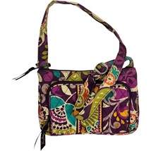 Vera Bradley Plum Crazy Crossbody Hipster Quilted Purse Bag Adjustable S... - €10,61 EUR