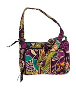 Vera Bradley Plum Crazy Crossbody Hipster Quilted Purse Bag Adjustable S... - $12.30