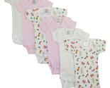 Girl 100% Cotton Preemie Girls Printed Short Sleeve 6 Pack Preemie - $25.29