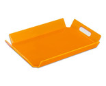 Dezi Acrylic Tray BEY-BERK Orange 21.5-Inch - £73.50 GBP