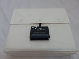 Ralph Lauren Lovan Jacquard Glen Plaid Cal King fitted Sheet Parchment $250 - $72.91