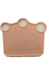 Avon Ring Sizer Plastic Vintage Pink Fitter Small Medium Large - £4.78 GBP