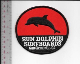 Vintage Surfing California Sun Dolphin Surfboards San Clemente, CA Promo Patch - £7.83 GBP