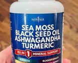 Sea Moss, Black Seed Oil, Ashwagandha, Turmeric, and Bladderwrack By New... - £21.18 GBP