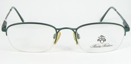 Brooks Brothers BB164 1097 Grün Brille Brillengestell 164 50-20-135mm Italien - $66.86