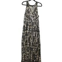 Lane Bryant Womens Size 18/20 Black White Sleevless Surplice Front Maxi Dress - £13.54 GBP