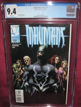 INHUMANS #1 MARVEL COMIC 1998 CGC 9.4 NM WHITE PAGES - $80.00