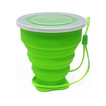 Coffee Handcup 350ml Food Grade Water Cup Travel Silicone Retractable mugs - £7.95 GBP+