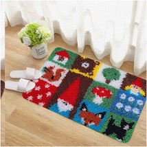 RugCraft Pro: Animal Adventure Latch Hook Kit - DIY Crochet Yarn Rug for Adults - $69.25