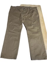 Levis 541 Jeans Mens 50x32  Brown Denim Straight Leg White Tag Work - $22.54