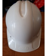 3M White XLR8 Full Brim Pro Ratchet Hard Hat Outdoor Construction Safety - £10.61 GBP