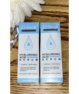 2x Hyaluronic Acid Serum ELBBUB For Reducing Fine Lines &amp; Wrinkles 1 FlO... - $30.43 CAD