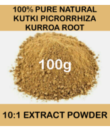 100% PURE NATURAL KUTKI PICRORRHIZA KURROA ROOT - 10:1 EXTRACT POWDER - ... - $22.44