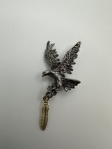 Vintage 6.4cm Eagle Feather Pin - £11.82 GBP