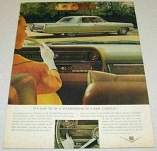 1963 Print Ad The 1964 Cadillac 4-Door Comfort Control Air Conditioning - $10.43