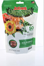 Jobes 06528 Organics All Purpose Fertilizer Spikes 4-4-4 50 Count - £10.18 GBP