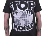 Dope Couture en la Parte Superior De The World Camiseta Negra - $14.96