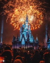 Digital Image Picture Photo Pic Wallpaper Background Fireworks Castle 1 - £0.77 GBP