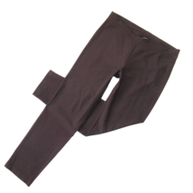 NWT Eileen Fisher Slim Ankle in Dark Cobblestone Washable Stretch Crepe Pants L - £72.54 GBP