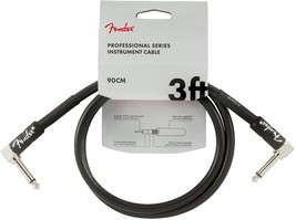 Genuine Fender Professional Series Instrument Cables, Angle/Angle, 3&#39;, B... - £24.43 GBP