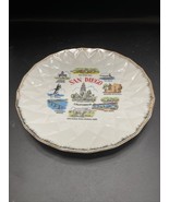 Vintage San Diego Collectible Plate Balboa Zoo Navy Sea World - £12.42 GBP