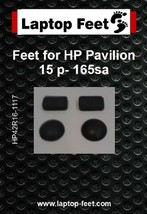 Laptop feet for HP Pavilion 15 p- 165sa compatible kit (4 pcs self adh b... - $12.00