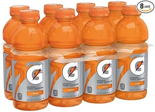 Gatorade Thirst Quencher, Orange, 20 Fl Oz (pack of 8) - $49.49