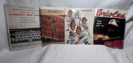 O&#39;s Baltimore Orioles Souvenir Scorecard Programs Lot Of 4 1970 1972 197... - £63.35 GBP