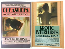 Pleasures Women Write Erotica &amp; Erotic Interludes By Lonnie Barbach Pb Book Lot - £19.83 GBP
