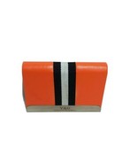 Y&amp;G Men&#39;s Fashion Minimalist Leather PU Business Card Holder, Orange - £3.03 GBP