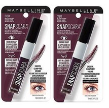 2 Pack Maybelline Snapscara Washable Mascara,  #320 Black Cherry - $7.91