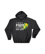 Parrot Cartoon Poop On Everything : Gift Hoodie Bird Nature Airbrush Gra... - $35.99