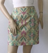 ANN TAYLOR Madison Paisley Print Pencil Skirt (Size 6) - £15.99 GBP