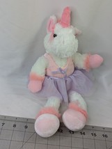 Russ Ophelia Unicorn Plush White Pink 14 Inch Stuffed Animal Toy - £11.93 GBP