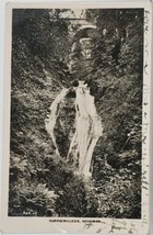 UK Corriemulezie Braemar RPPC Waterfalls and Bridge 1915 RPPC Postcard K11 - £4.46 GBP