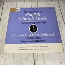 The Treasury Of English Church Music Vol 3 1650-1760 Vinyl LP Guilford C... - £17.40 GBP