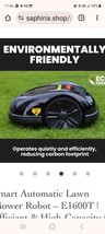 Smart Automatic  Lawnmower Robot E1600T - £1,736.20 GBP