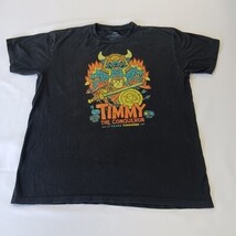 Timmy The Conqueror 17th Year Anniversary Men's Graphic Black T-Shirt Size Large image 11