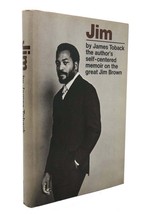 James Toback JIM The Author&#39;s Self-Centered Memoir on the Great Jim Brown 1st Ed - £63.73 GBP
