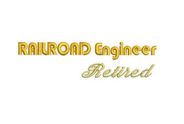 Railroad Engineer Retired Train Locomotive Engine Driver Embroidered Pol... - $569.27 MXN+