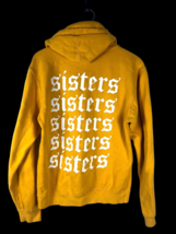 James Charles Sisters Hoodie Repeat Spell Out Pullover Hooded Sweatshirt Small - £37.32 GBP