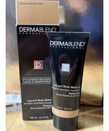 Dermablend Leg and Body Makeup Foundation with SPF 25 40W Med Golden 02/... - £29.08 GBP