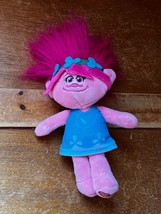 Build a Bear Dreamworks Pink Plush TROLL Doll Stuffed Movie CharacterKey... - £7.44 GBP