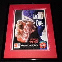 1993 Coca Cola / NFL Framed 11x14 ORIGINAL Advertisement  - $34.64