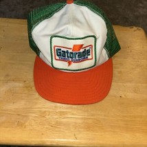 VTG 80s Gatorade Patch Mesh Trucker Snapback Hat Bold Colors USA RARE - £29.60 GBP