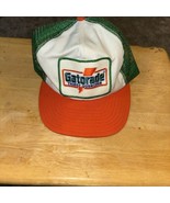 VTG 80s Gatorade Patch Mesh Trucker Snapback Hat Bold Colors USA RARE - $39.60