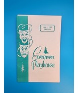 EVERGREEN PLAYHOUSE-1988-1989 Season-The Odd Couple-Program By Neil Simon - $27.58 CAD