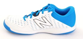 New Balance MCH696R4 White &amp; Blue Tennis Shoes Men&#39;s  NWT - £78.62 GBP