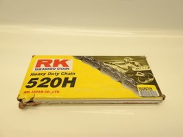 RK Racing Chain M520HD-104 (520 Series) 104-Links Standard Non O-Ring Chain with - £20.39 GBP